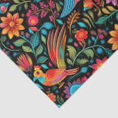 Papier Mousseline Motif mexicain coloré (Détail)