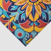 Papier Mousseline Motif mexicain mignon (Détail)