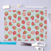 Papier Mousseline Motif mignon de fraise d'été (Artisanat)