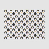 Papier Mousseline Motif mignon de pingouin (Recto)