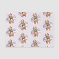 Motif mignon d'illustration de chien de Terrier de