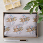 Papier Mousseline Motif mignon d'illustration de chien de Terrier de (Cadeau)