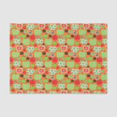 Papier Mousseline Motif mignon d'illustration de pomme (Recto)
