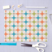 Papier Mousseline Motif moderne étoile du milieu du siècle (Artisanat)