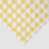 Papier Mousseline Motif moderne Jaune (Détail)