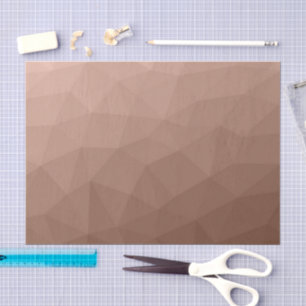 Papier Mousseline Motif moderne Mocha Brown géométrique maillage