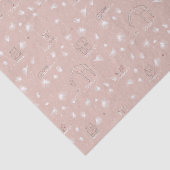 Papier Mousseline motif montrant les animaux mignons de jungle de (Détail)