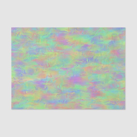 Papier Mousseline Motif multicolore Abstrait (Recto)