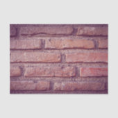 Papier Mousseline Motif mur en brique (Recto)