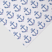 Papier Mousseline Motif nautique (Détail)