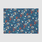 Papier Mousseline Motif nautique (Recto)