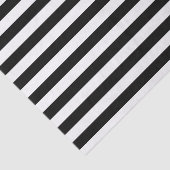 Papier Mousseline Motif noir et blanc (Détail)