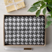 Papier Mousseline Motif noir et blanc classique (Cadeau)