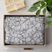 Papier Mousseline Motif numérique en marbre fissuré (Cadeau)