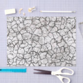 Papier Mousseline Motif numérique en marbre fissuré (Artisanat)