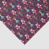 Papier Mousseline Motif Nutcracker Red Christmas (Détail)