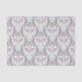 Papier Mousseline Motif Oracle Owl Pastel Purple (Recto)