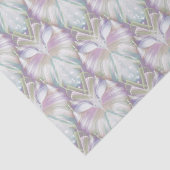 Papier Mousseline Motif Oracle Owl Pastel Purple (Détail)