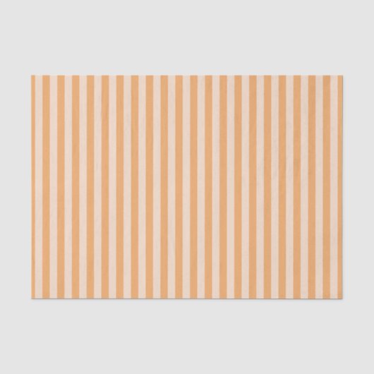 Papier Mousseline Motif orange (Recto)