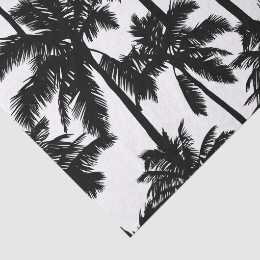 Papier Mousseline Motif Palm Tree (Détail)
