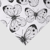 Papier Mousseline Motif papillon de choux (Détail)