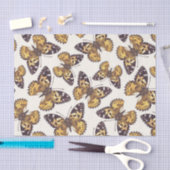 Papier Mousseline Motif papillon de femme peinte (Artisanat)