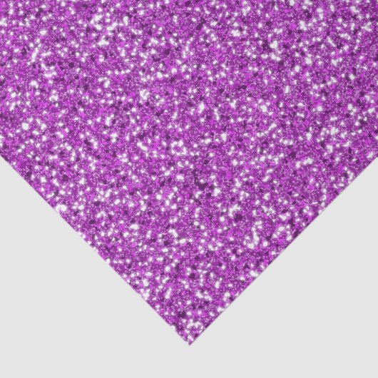 Papier Mousseline Motif Parties scintillant violet (Détail)