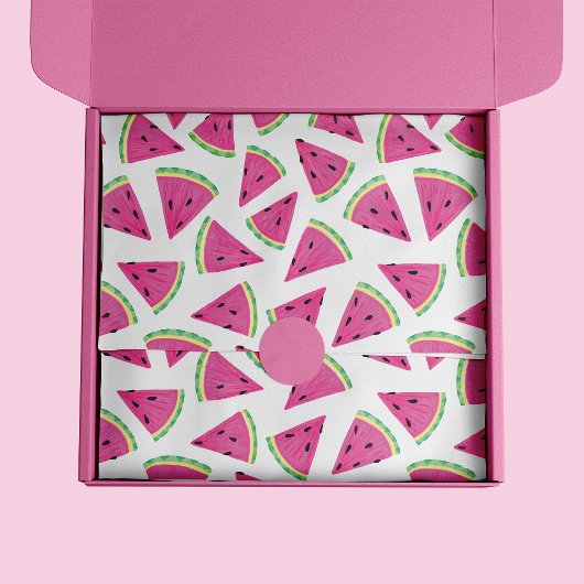 Papier Mousseline Motif pastèque