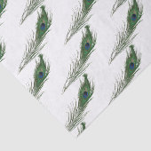 Papier Mousseline Motif Peacock Feather | Thème (Détail)