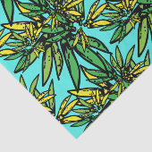 Papier Mousseline Motif Plante Tropical Exotic (Détail)
