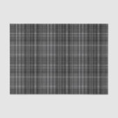 Papier Mousseline Motif plat gris et noir (Recto)