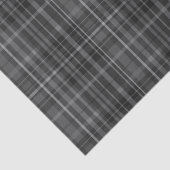 Papier Mousseline Motif plat gris et noir (Détail)