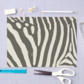 Papier Mousseline Motif Poster de animal Zebra Stripe (Artisanat)