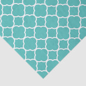 Papier Mousseline Motif Quatrefoil (Détail)