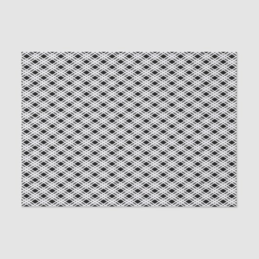 Papier Mousseline Motif rayé de plaid (Recto)