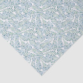 Papier Mousseline Motif rayé décoratif de feuille (Détail)