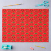 Papier Mousseline Motif Red Tomato (Artisanat)