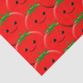 Papier Mousseline Motif Red Tomato (Détail)
