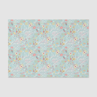 Papier Mousseline Motif romantique lumineux moderne