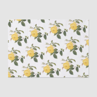 Papier Mousseline Motif rose