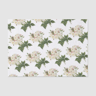 Papier Mousseline Motif rose