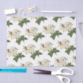 Papier Mousseline Motif rose (Artisanat)