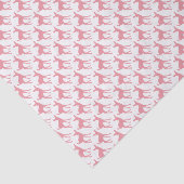 Papier Mousseline Motif rose de cerfs communs (Détail)