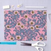 Papier Mousseline Motif rose de chien (Artisanat)