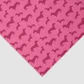 Papier Mousseline Motif rose mignon de teckel (Détail)