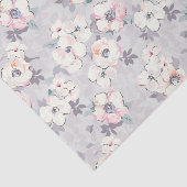 Papier Mousseline Motif rose mou d'aquarelle (Détail)