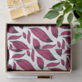 Papier Mousseline Motif rose vibrant de plume (Cadeau)