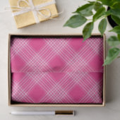 Papier Mousseline Motif rose vif (Cadeau)