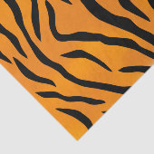 Papier Mousseline Motif sauvage de rayures de tigre (Détail)