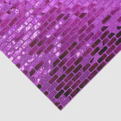 Papier Mousseline Motif Shimmer de bloc violet (Détail)